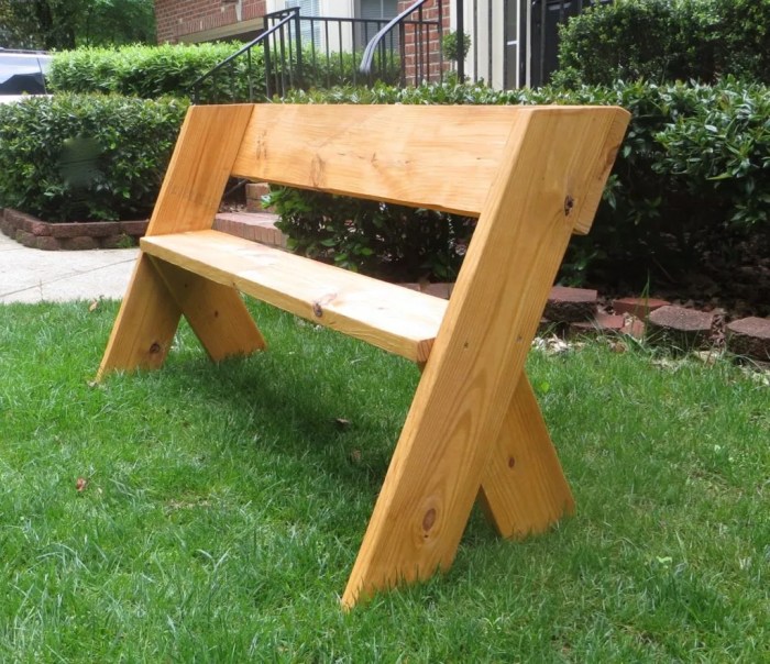 Bench diycraftsguru assemble funky