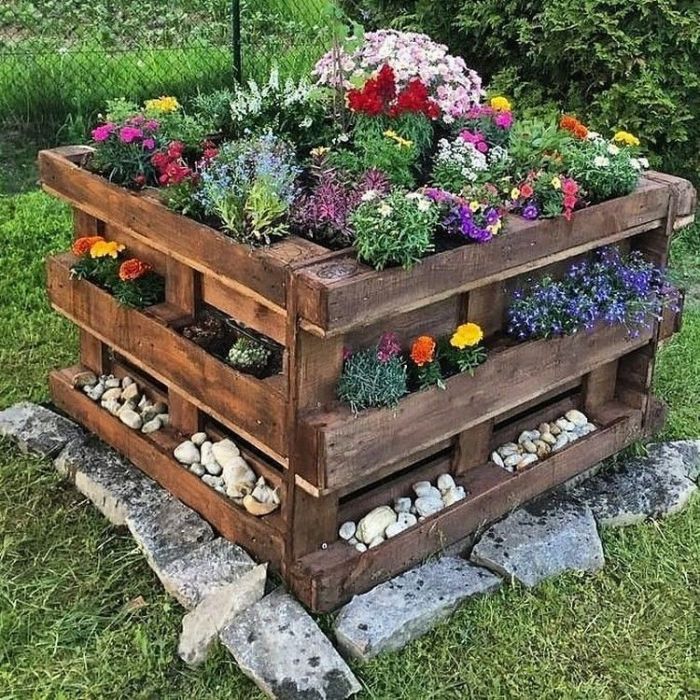 Pallet garden diy ideas project projects organize